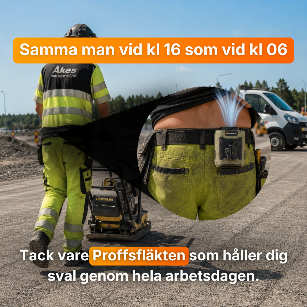 Proffsfläkten - Sluta överhettas på jobbet